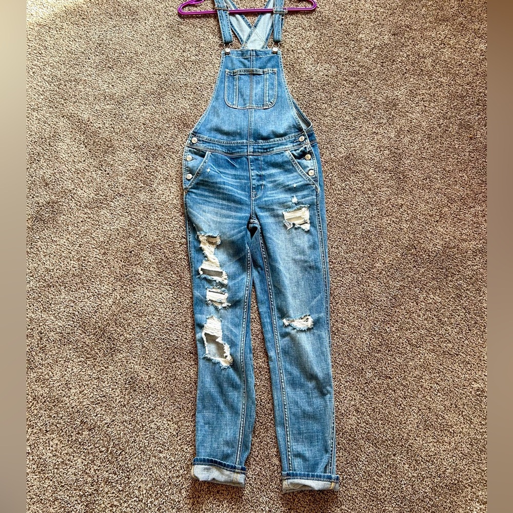 American Eagle Tomgirl Overalls